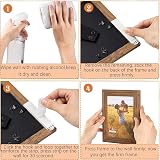 KPSRFG 48 Pairs Heavy Duty Wall Strips for Picture Hanging Damage Free Adhesive view 5