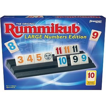 deluxe rummy - jack rummy game with carry case & tile