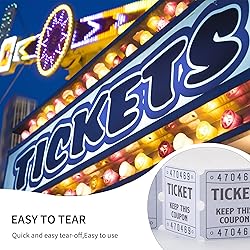 L LIKED Raffle Tickets Double Roll 2000 Tickets