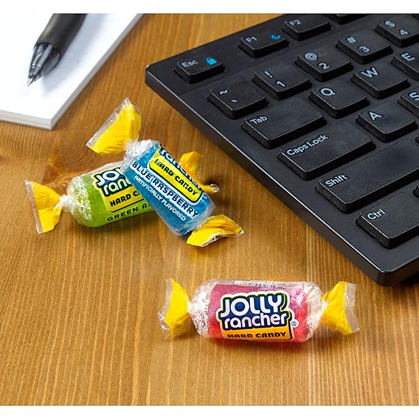 JOLLY RANCHER ASSORTED FRUIT FLAVORED HARD CANDY BULK BAG, 5 LB