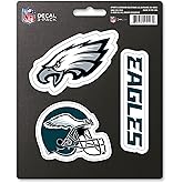 FANMATS NFL Unisex-Adult NFL 3 Piece Decal Set