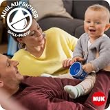 NUK Mini Magic Cup Sippy 360° Anti-Spill 160 ml Blue Turquoise 2 Count view 4