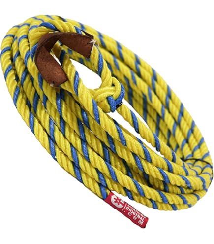 Sarapes Charros Hat For Sale 39 FT. Charro Trick Rope Yellow/Orange/Brown Soga Charros Original Hat