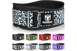 IRON BULL STRENGTH Weight Lifting Belt for Men and Women - Great for Squats, Deadlift, Lunge, Exercises and Training - Best for Olympic, Cross-Training and Bodybuilding Workout