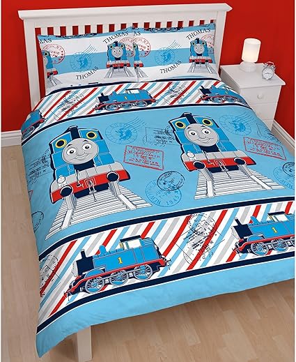 Thomas The Tank Engine Adventure Double Duvet Cover Set Amazon Co Uk Kitchen Home