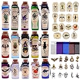 99 Pcs Halloween Potion Bottles Set,Halloween