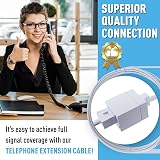 ASNQ 2m BT Telephone Extension Cable Male to Female for UK Landline view 7
