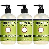 Mrs. Meyer's Clean Day Liquid Hand Soap, Cruelty Free and Biodegradable Hand Wash Made with Essential Oils, Lemon Verbena Sce