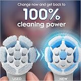 Oral-B iO Gentle Care Replacement Head Pack of 4 White Twisted Bristles view 6