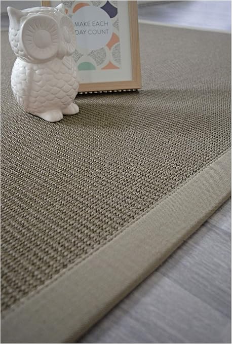 Decoweb Tapis Sisal Yucatan Ganse Coton Assortie 140 X 200 Cm Marron Glace Ganse Limon Amazon Fr Cuisine Maison