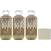 Bath & Body Works Ballet Nights 3 Body Washes with a Natural Oats Bar Soap - Full Size