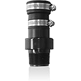 Wayne 1-1/2 in. Check Valve with PVC Clamps