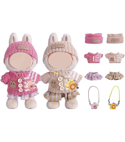 Mini Vêtements de Poupée Accessoires pour Labubu V1 V2 Idol Poupées