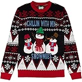 The Ugly Sweater Co. Interactive Ugly Christmas Sweaters for Holiday Fun Tacky Unisex Design, Perfect Snug Fit Breathable