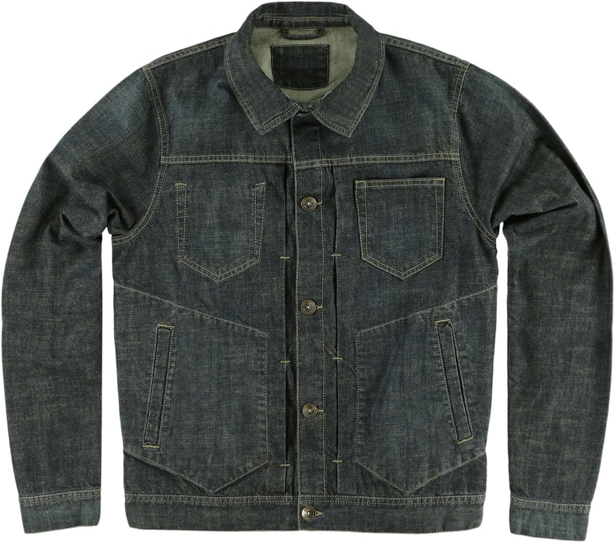 mens stone denim jacket