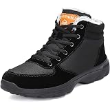 VTASQ Mujer Botas Invierno Forro Cálido Botas De Nieve Cortas Botines Impermeables Deporte Trekking Aire Libre Zapatos Senderismo Antideslizante Beige EU38