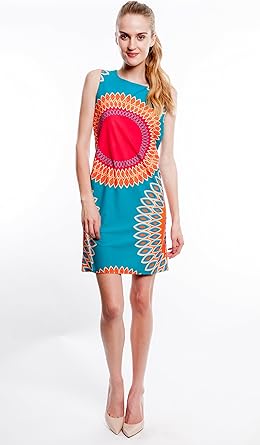 ladies blue summer dress