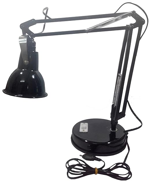 RDC 10 Arm Black Doctors Lamp for Study/Reading / Work/Professionals & Technicians Use