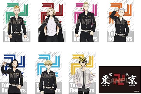 Amazon シーエスフロント 東京リベンジャーズ サテン地ステッカー 01 第1弾 Box商品 アニメ 萌えグッズ 通販