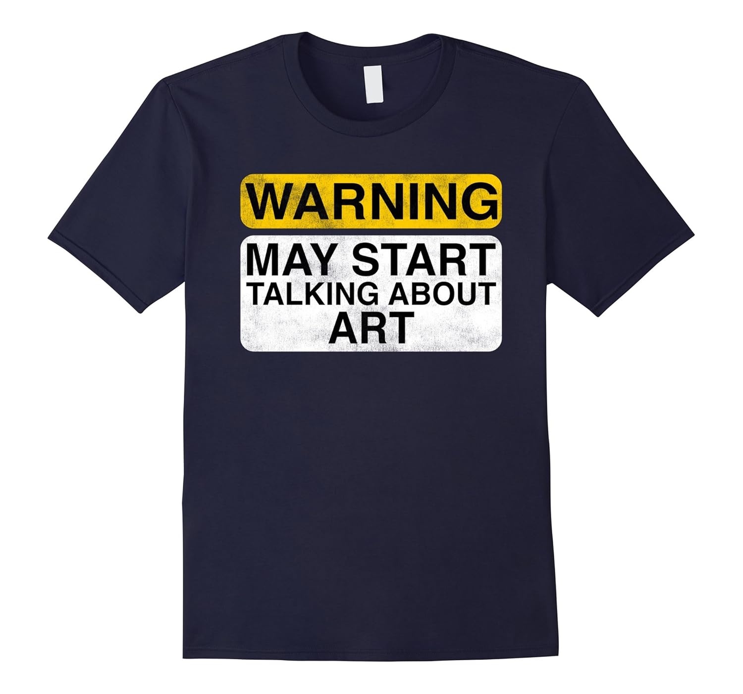 Warning May Start Talking About Art - Funny Teacher T-shirt-ANZ