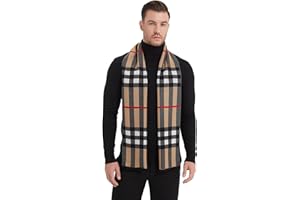 EP Mode Men's Winter Scarf, Cashmere Feel, Super Soft & Warm