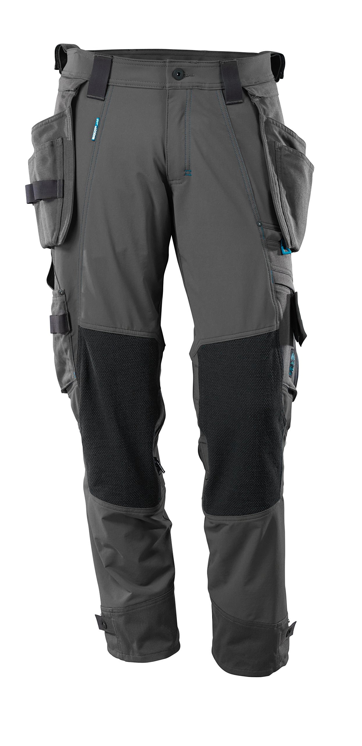 Mascot 17031-311-18-82C43 Trousers with Dyneema Kneepad Pockets, Dark Anthracite, 82C43