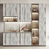 Hode 60cmx3m Wood Effect Wallpaper Peel and Stick Self Adhesive Vinyl Roll view 6