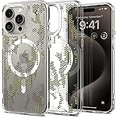 Spigen Ultra Hybrid MagFit Designed for iPhone 15 Pro Max Case (2023) [Anti-Yellowing] [Military-Grade Protection] Compatible with MagSafe - Digital Camo