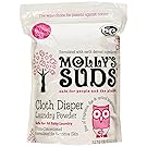 Molly's Suds Cloth Diaper Laundry Powder 32 loads- Perfect for Baby Laundry, All Natural, Free of Parabens and Harsh Chemicals