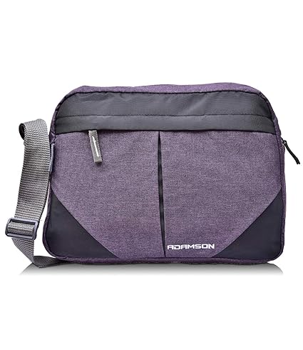 Adamson Unisex Polyester Cross Purple Side Bag
