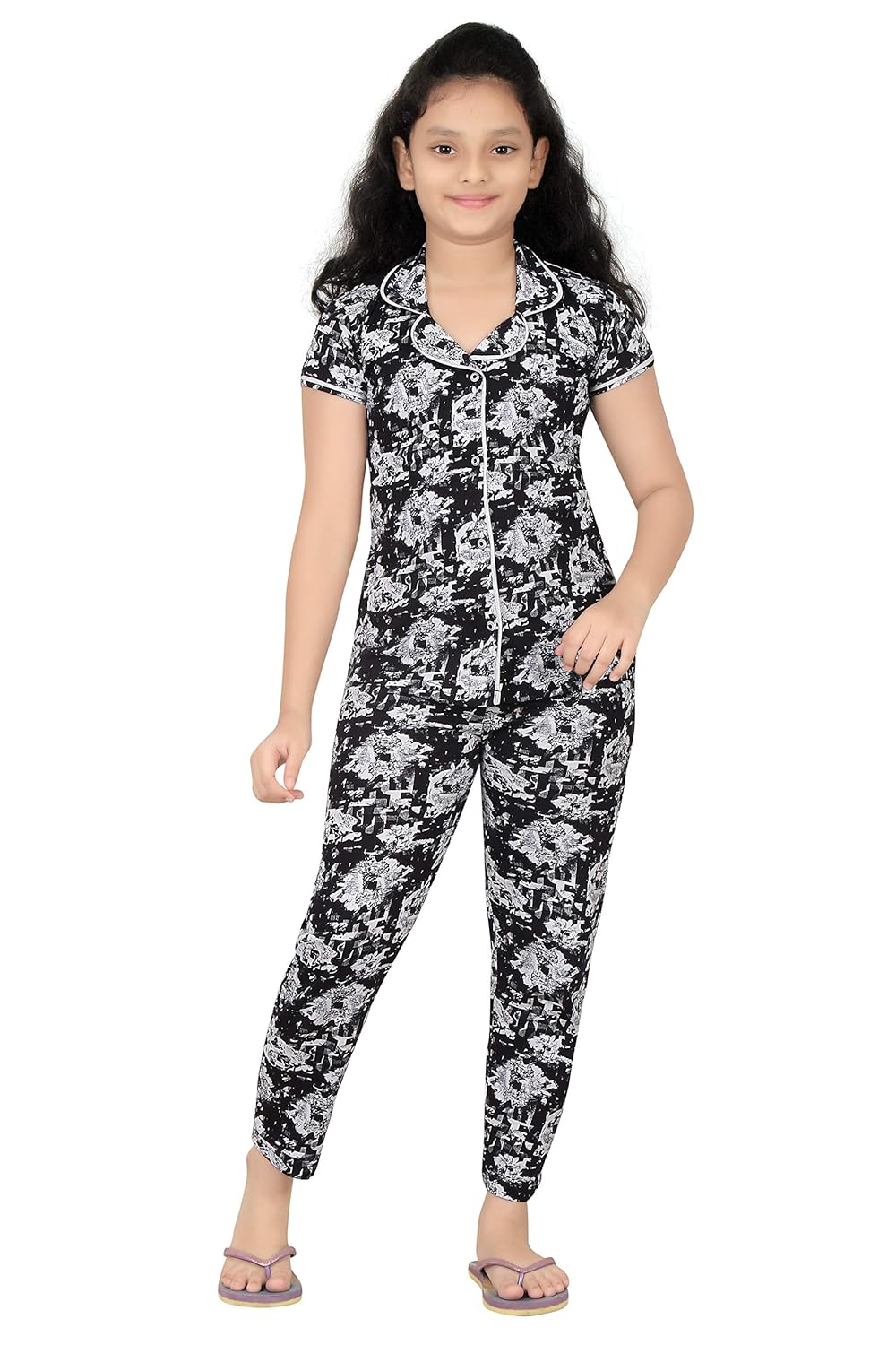 night dress pant top