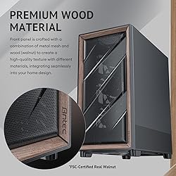 Antec Flux Wood, 5 x PWM Fans