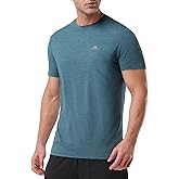 Pioneer Camp Men's Workout Gym Shirts Moisture Wicking Athletic Performance T-Shirts Quick Dry Running Active Top Tees
