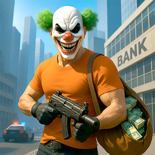 Bank Robbery Heist – Shooting & Escape Mission