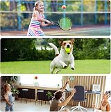 FINGER TEN Kids Tennis Balls Soft Low Compression 6 Pack Orange Red view 7