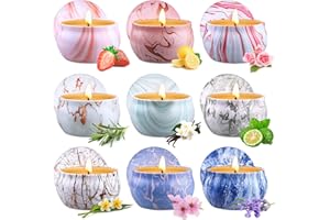AOTTOM Scented Candles Gifts for Women, 2.5oz Aromatherapy Candles for Home Scented, Long Lasting Soy Wax Candle Sets for Women Gift,Small Candles for Gifts Bath Yoga Spa Birthday Gifts