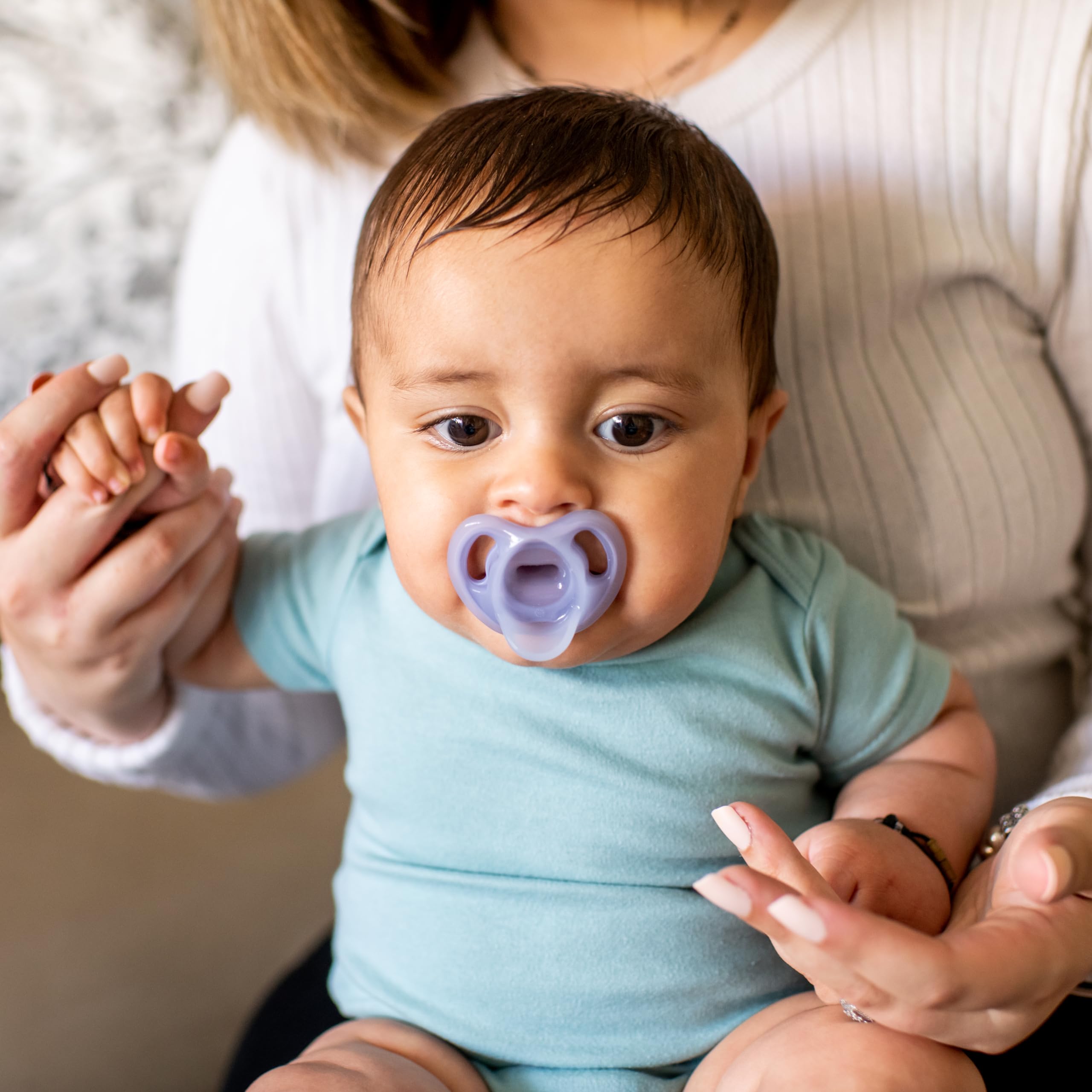 Nanobebe Pacifier Tommee Tippee Ultra-Light StayPut Pacifier, One