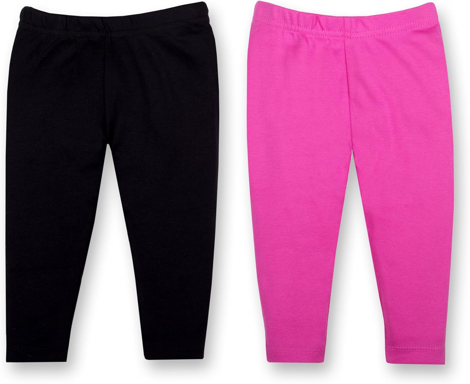 Lamaze Organic Baby baby-girls Pull on 2 Pack Leggings: Clothing