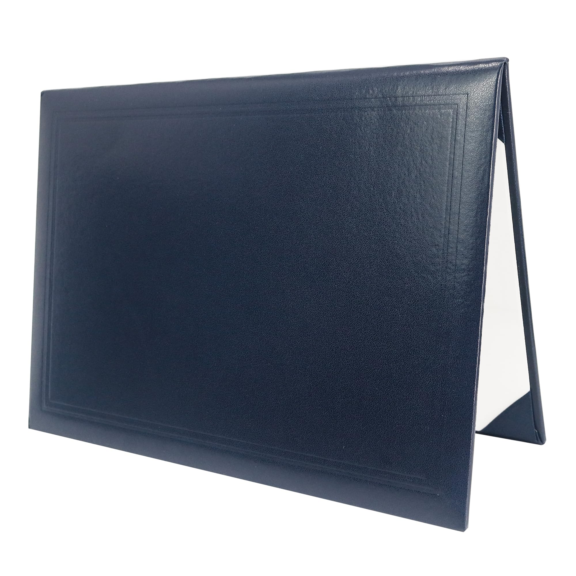 GraduatePro Certificate Holder A4 Diploma Cover Document Padded Graduation University Paper Smooth Navy 1pcs