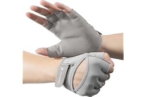 Navaris Women's Gym Gloves - Breathable, Sweat-Wicking Weight Lifting Gloves - Gym Accessories for Weightlifting Training, Wo