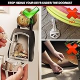 Master Lock Portable Key Safe with Shackle Medium 90 x 157 x 40 mm Outdoor view 2