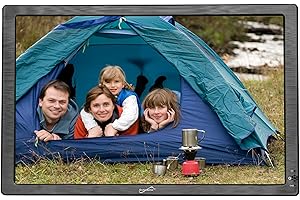 Supersonic SC-2812 12-inch Portable LED TV, Digital TV Tuner, FM Radio, HDMI & USB Inputs - 1280x800 Resolution, Rechargeable Battery, AV Jacks, Remote Control, AC/DC Operation
