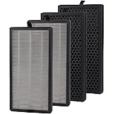 KF310 Replacement Filter Compatible with Kenmore 1500e Series PM3020 Air Purifier, 3-in-1 Filter Replacement, 4-Pack