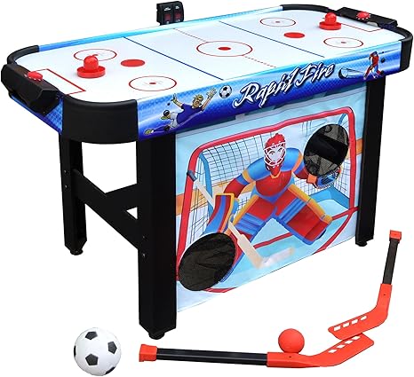 Amazon Com Hathaway Rapid Fire 42 In 3 In 1 Air Hockey Multi