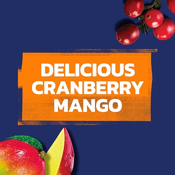 OCEAN SPRAY CRAN-MANGO JUICE DRINK, 10 OUNCE BOTTLE (PACK OF 6)
