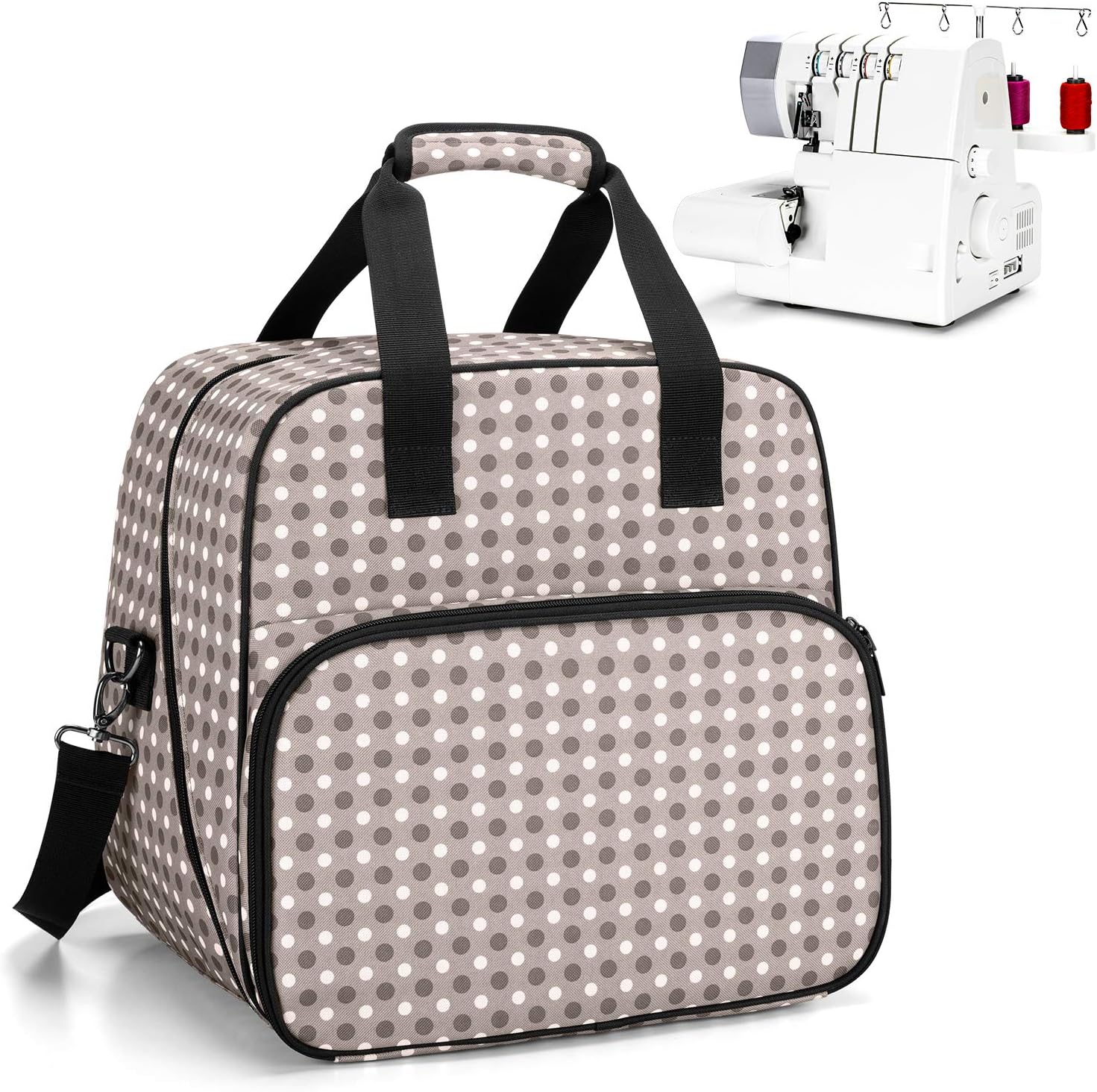 Machine Sewing Overlock Universal Board, Wooden Bottom with Case