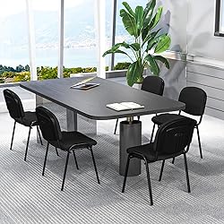 Giantex Set of 5 Conference Chair with Ergonomic