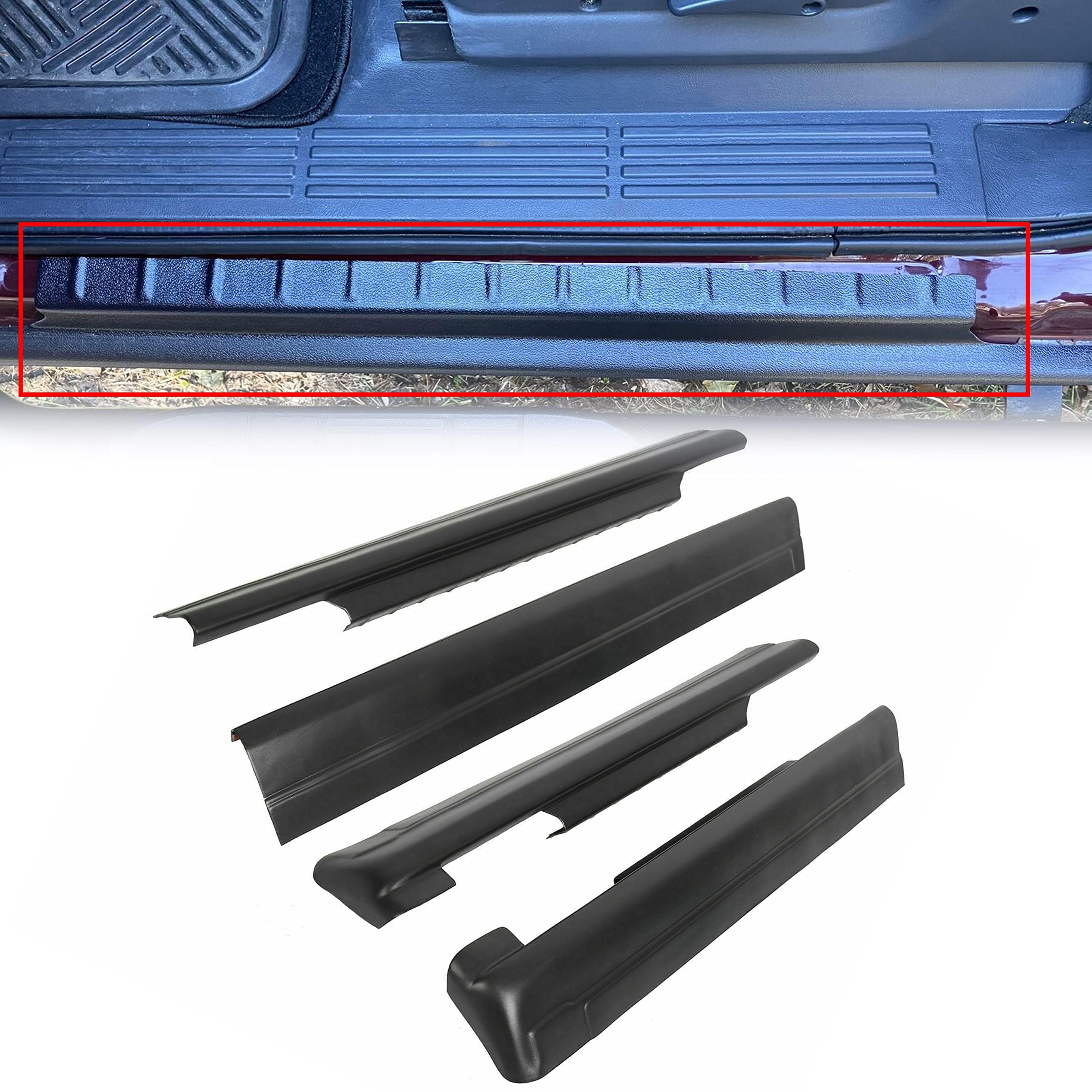 ECOTRIC Rocker Panel Guard Trail Armor Compatible