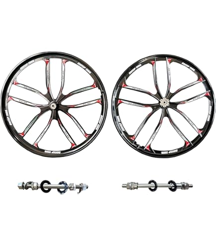 KHE BMX achterwiel 16 inch zwart 28mm aluminium TDI velg 28H 10mm naaf afgedicht