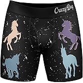 Mens Animal Boxers Funny Cat Dog Fish and More Novelty Underwear with Animals Funny Animal Underwear